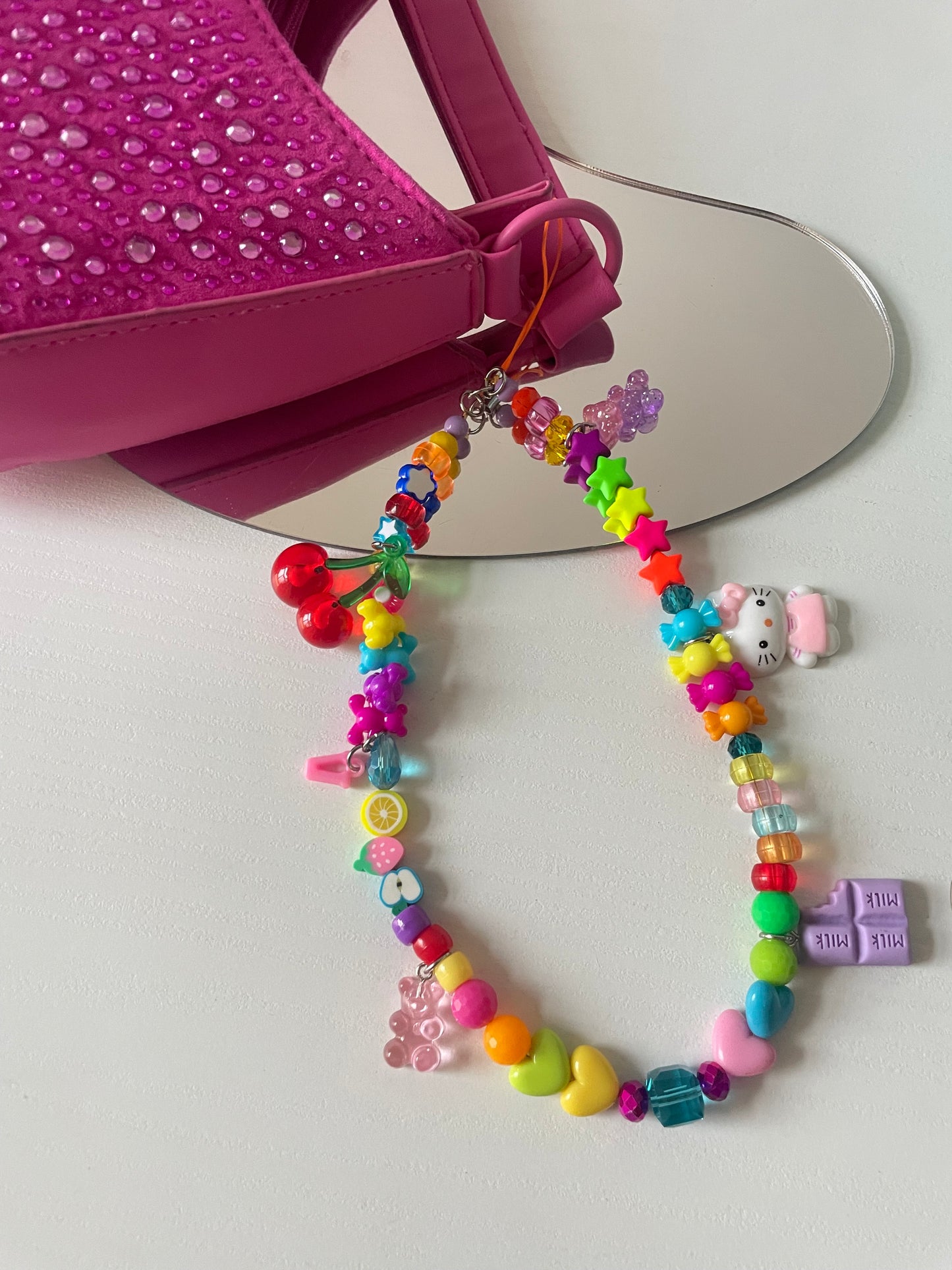Phone Beads multicolor M