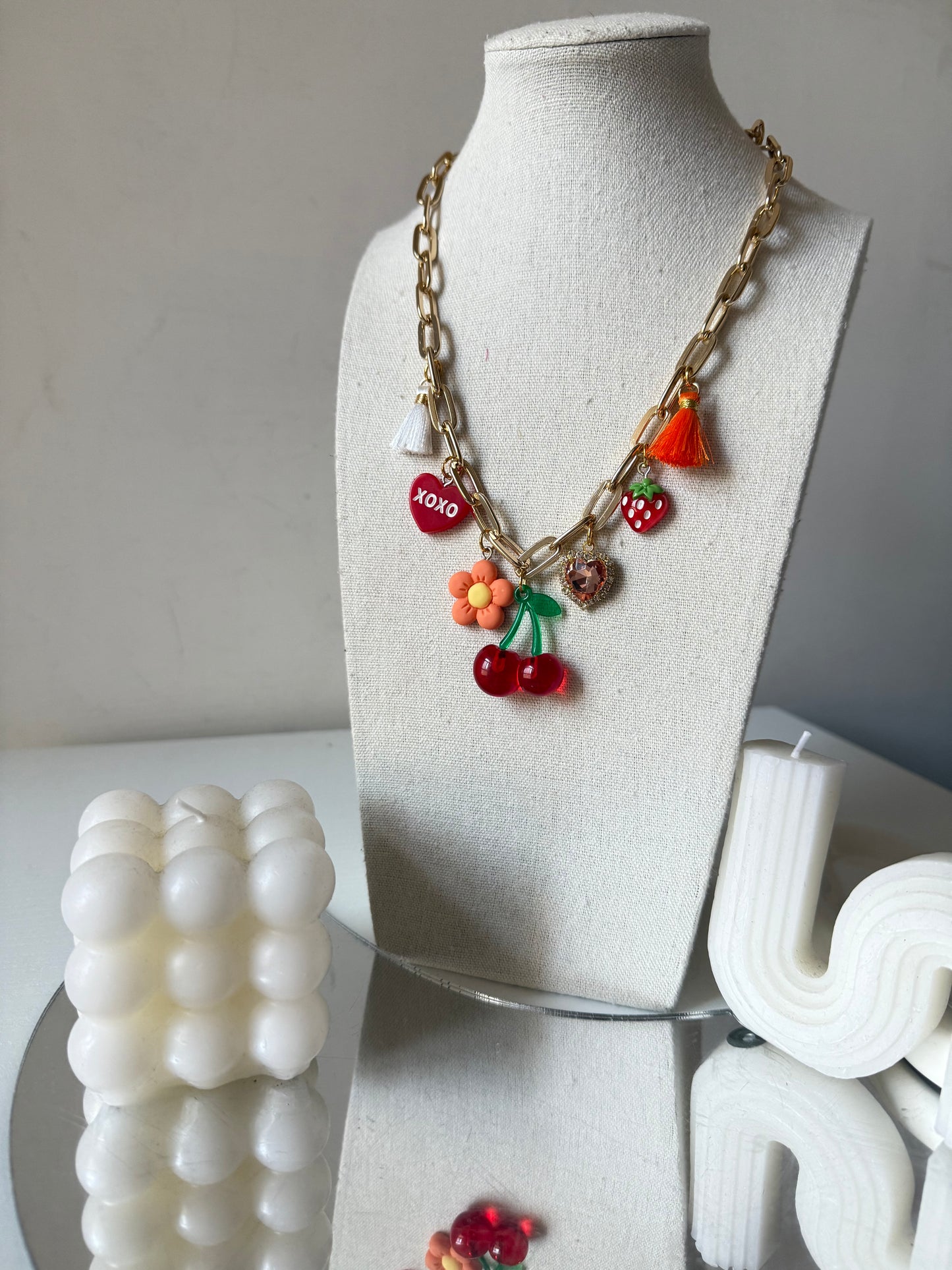 Collana Charms Raffa