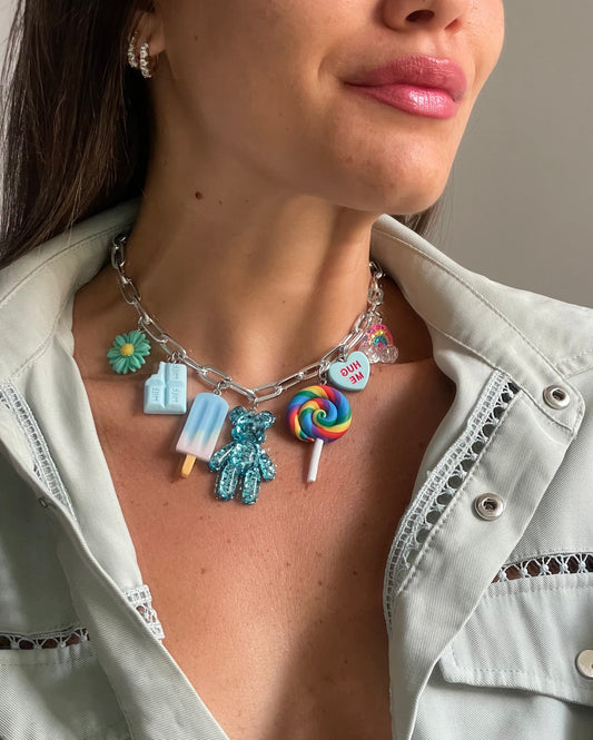 Collana 7 Charms Personalizzata