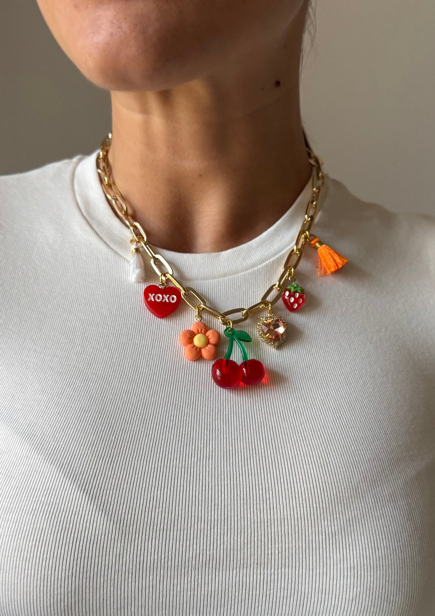 Collana Charms Raffa