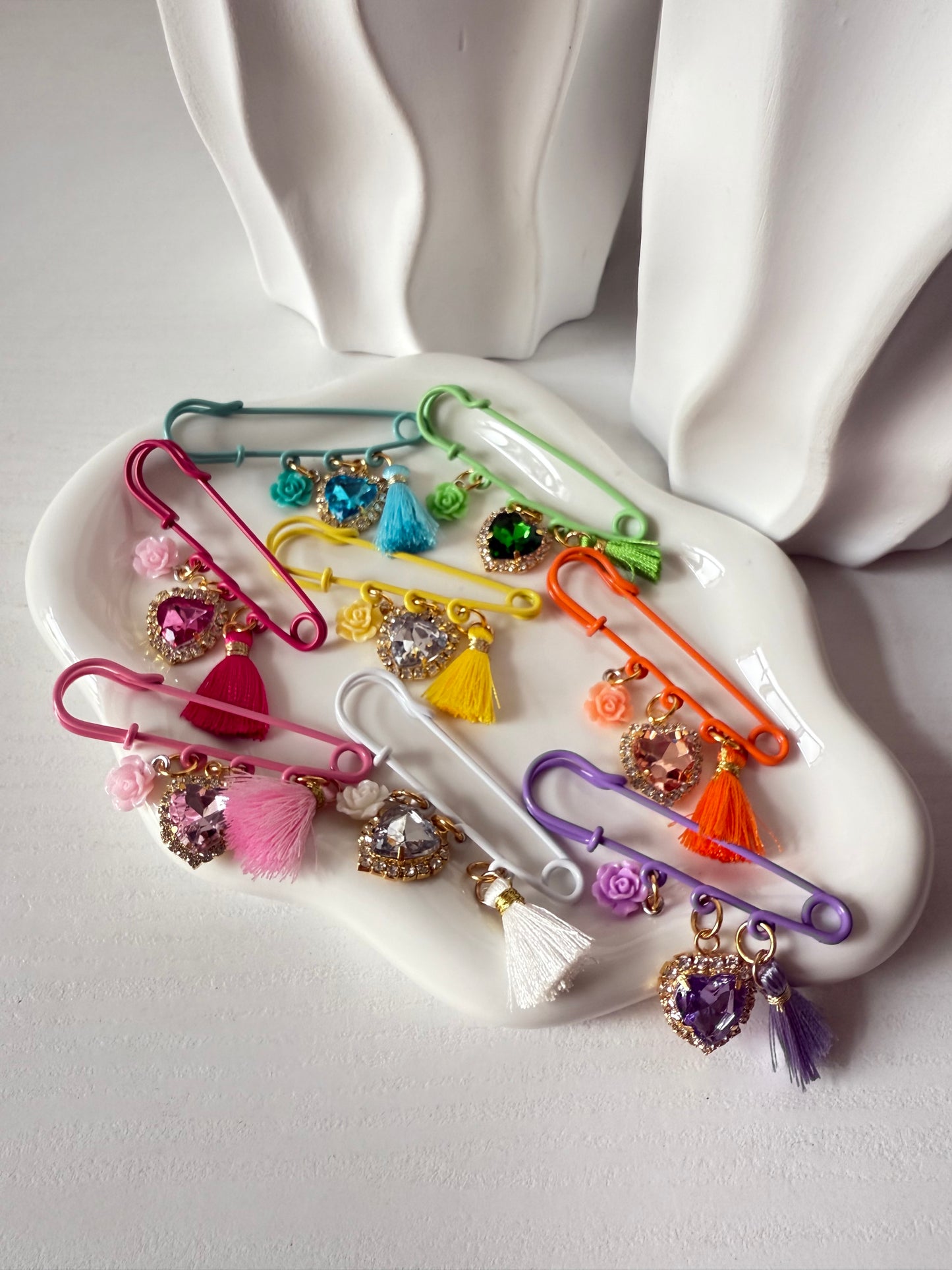 Spilla 3 charms