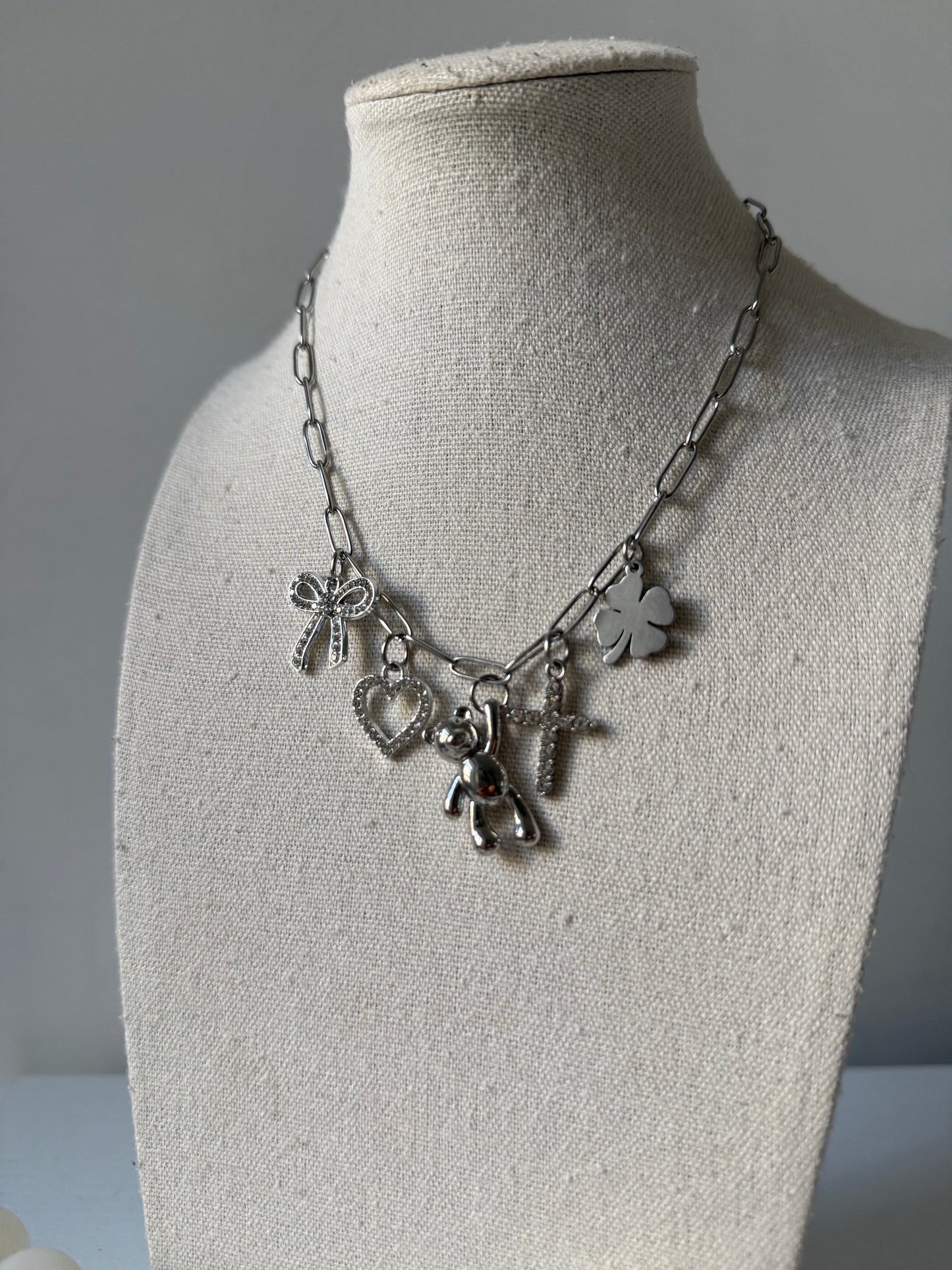 Collana Charms Silver