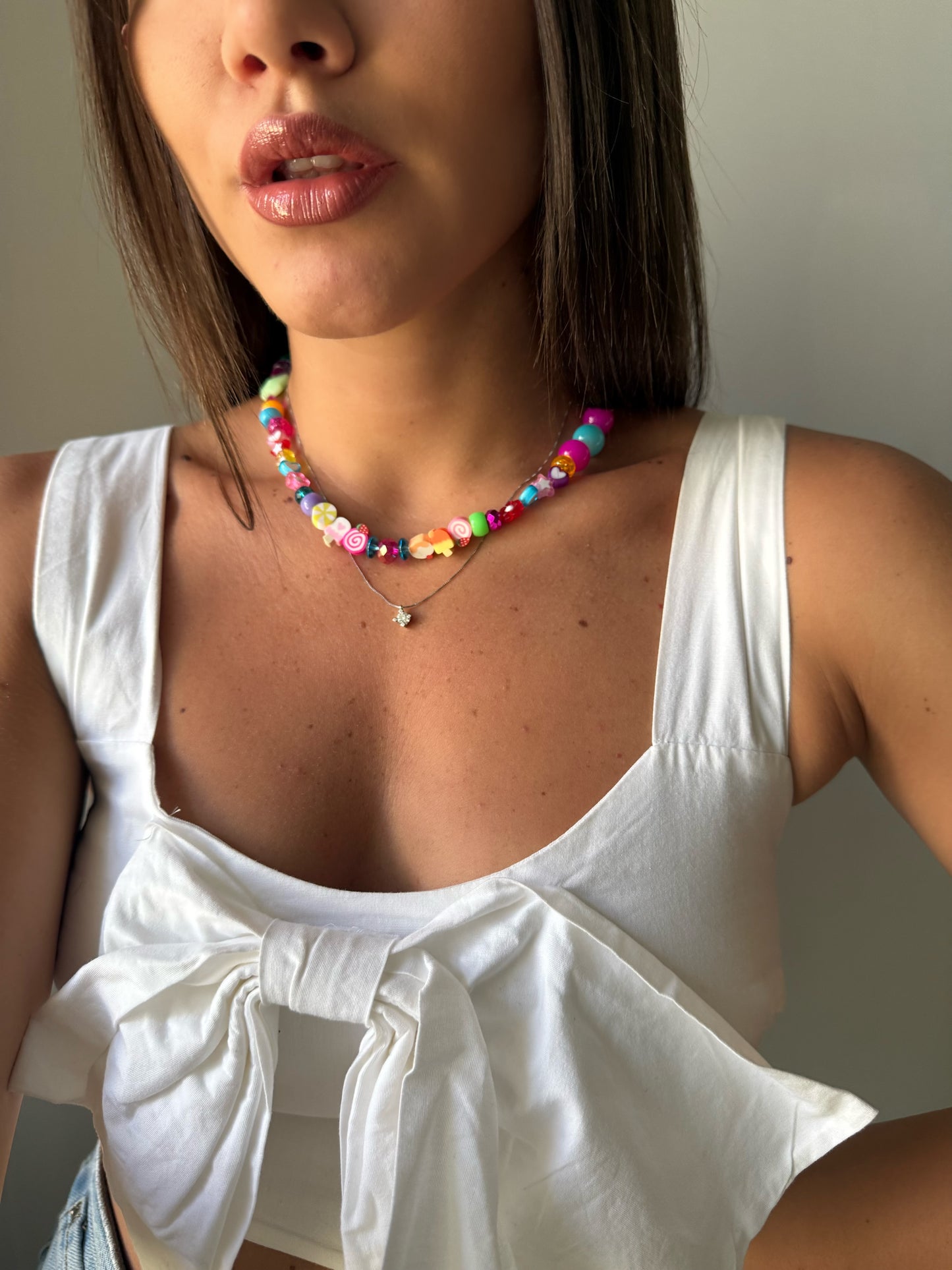 Collana Perline Multi