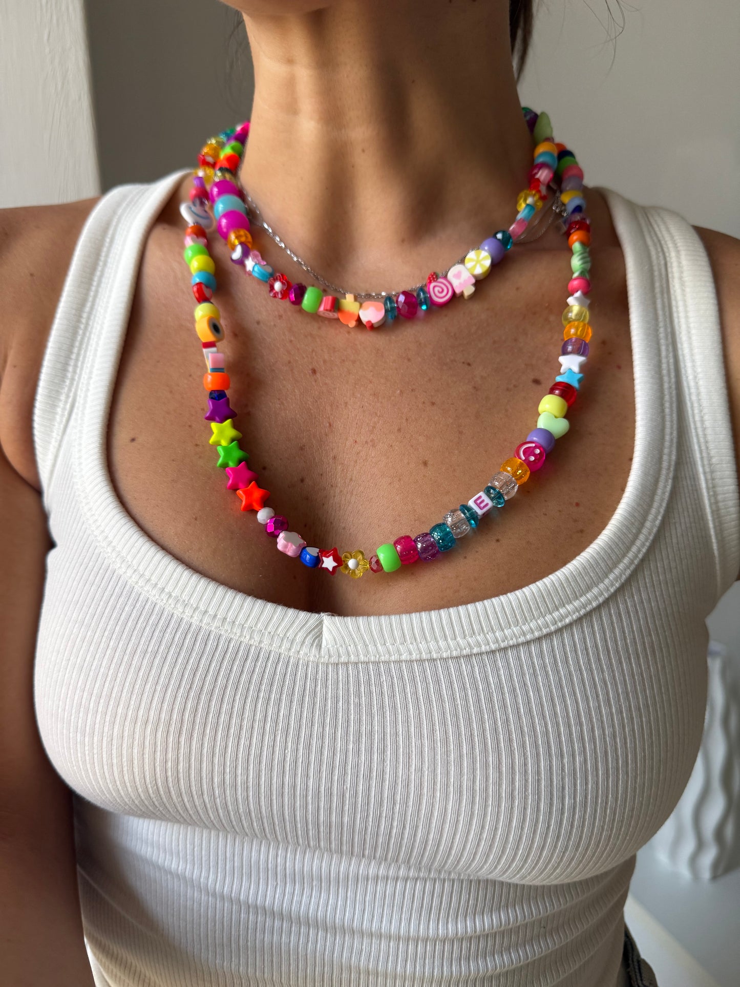 Collana Perline Multi Nome