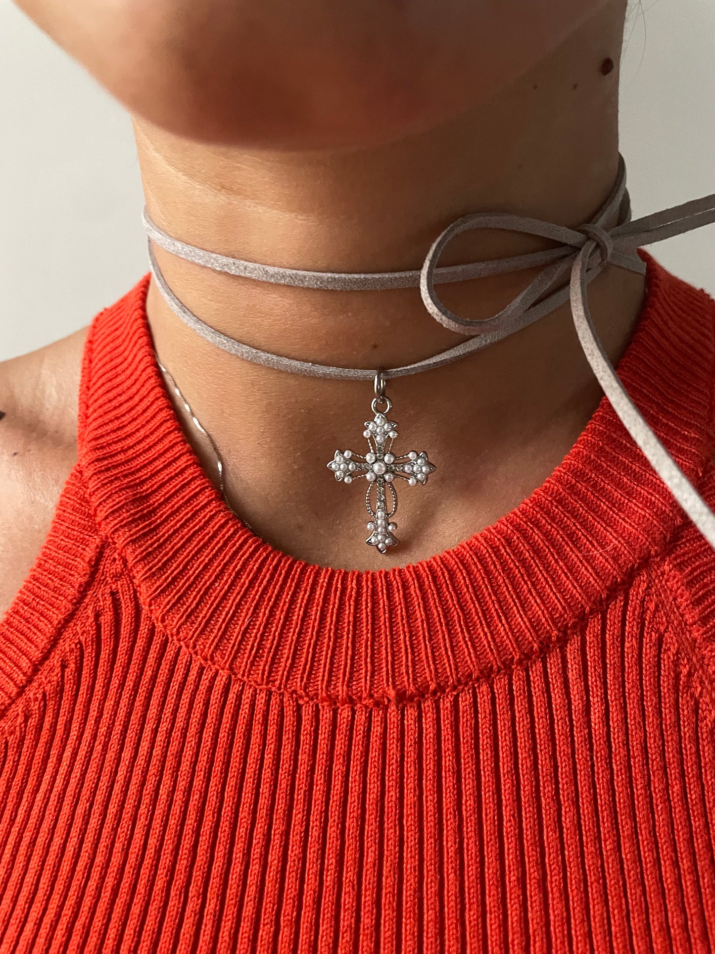 Choker Croce