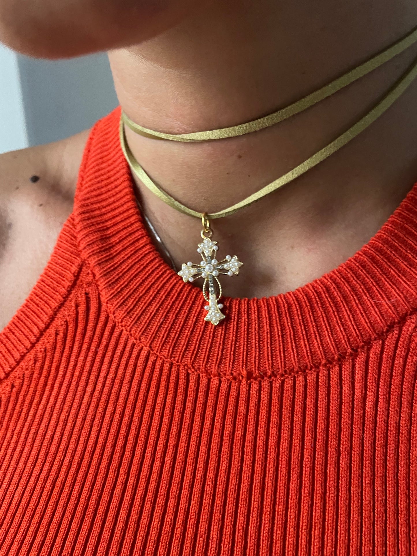 Choker Croce