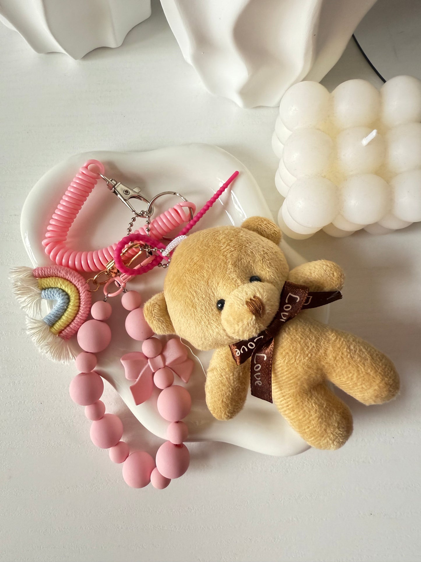 Moody Teddy Bear Pink