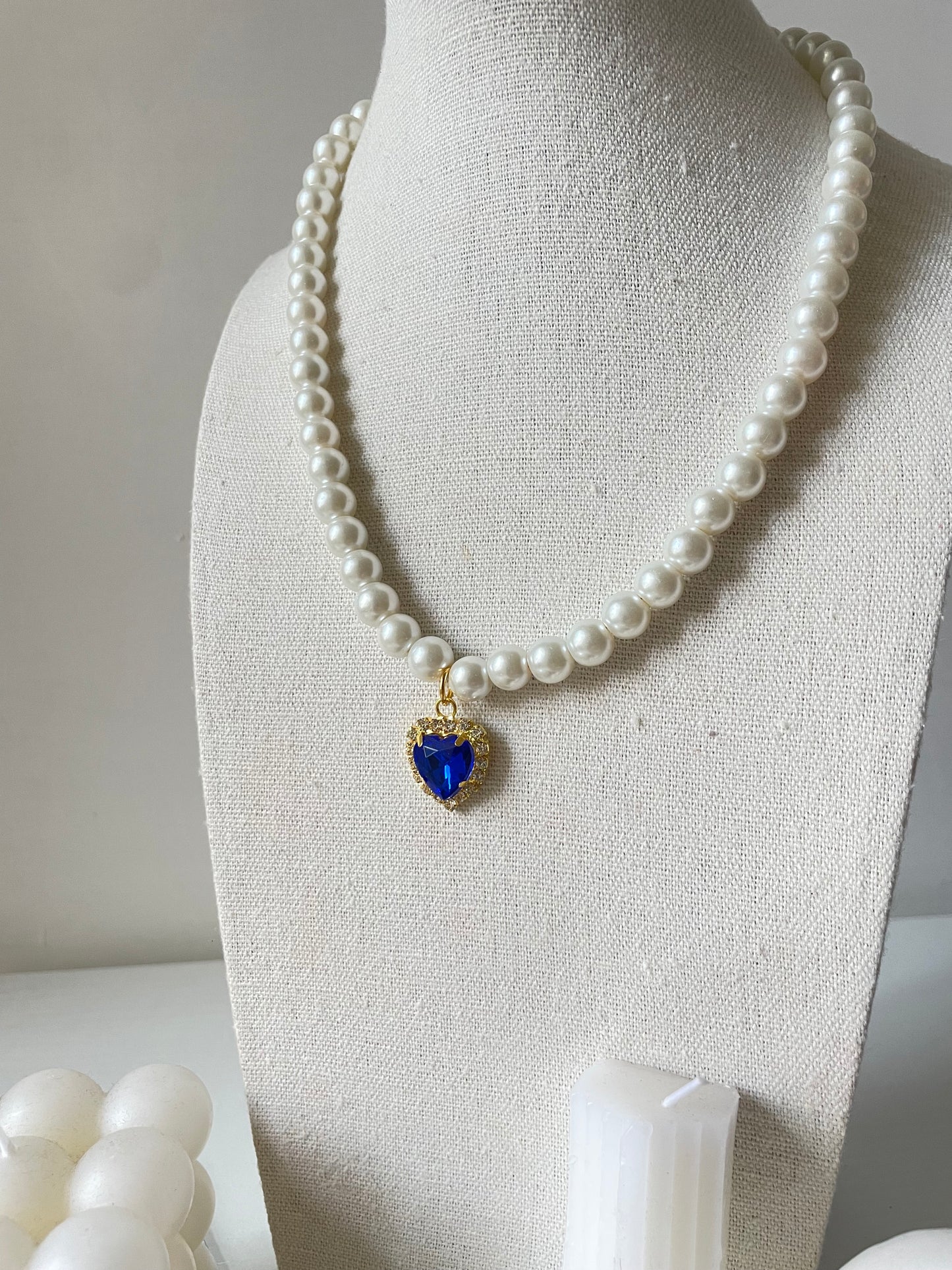 Collana Perle Heart