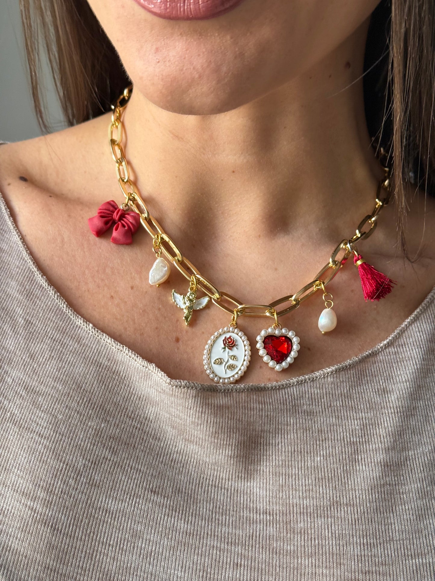 Collana Charms Redi
