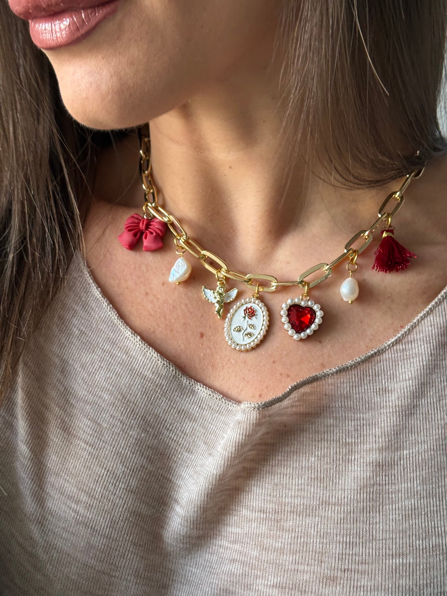 Collana Charms Redi