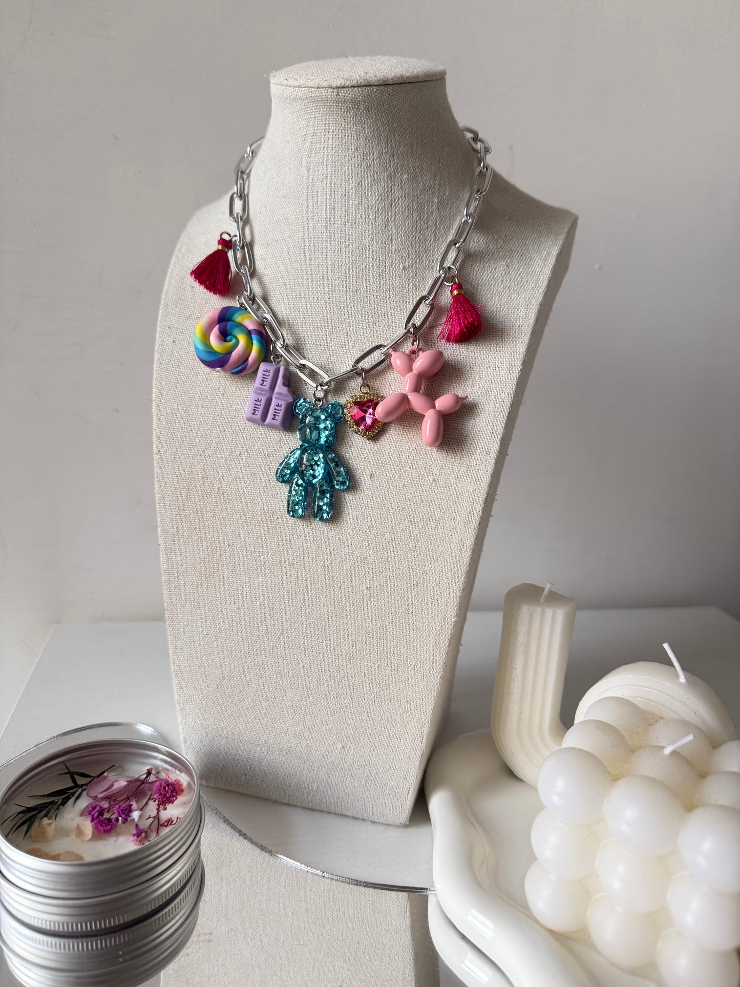 Collana Charms Dali