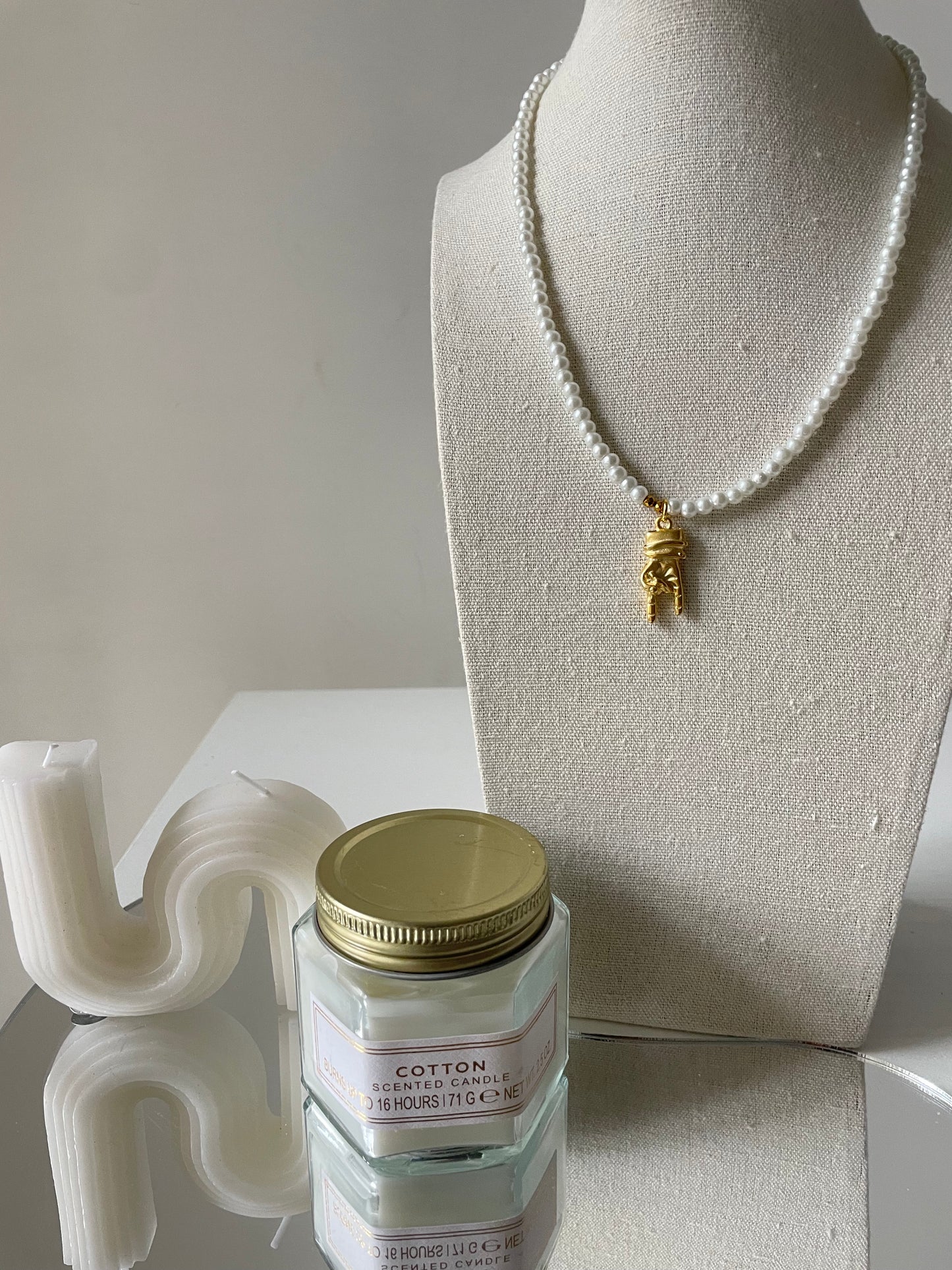 Collana Perline ManoCorna