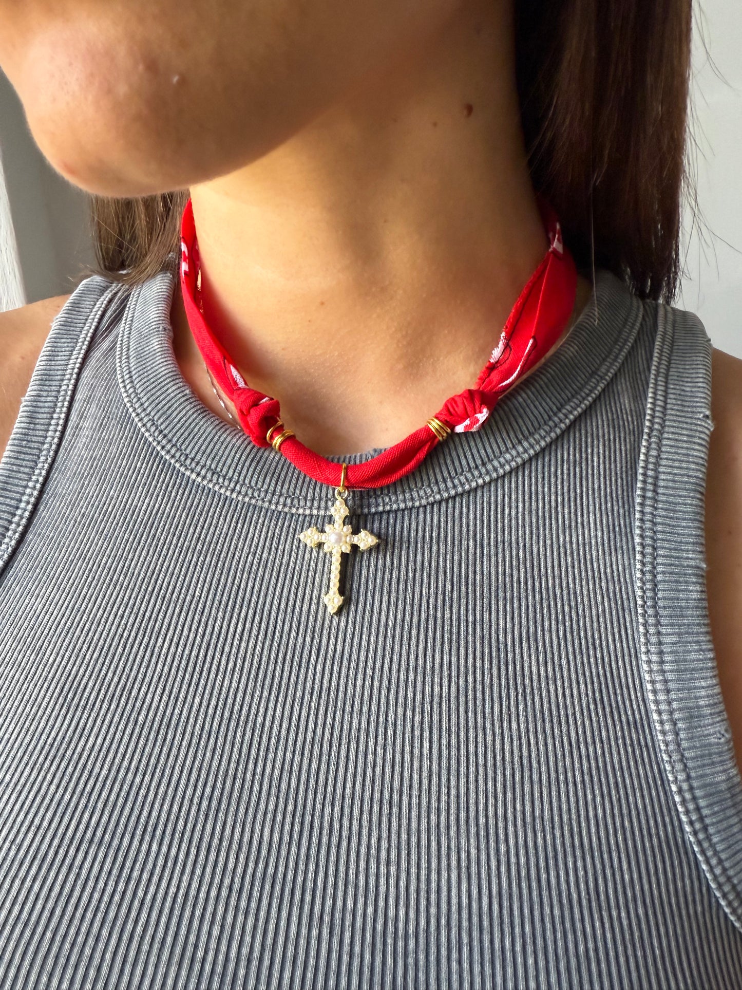Bandana BIZA Rosso Simple