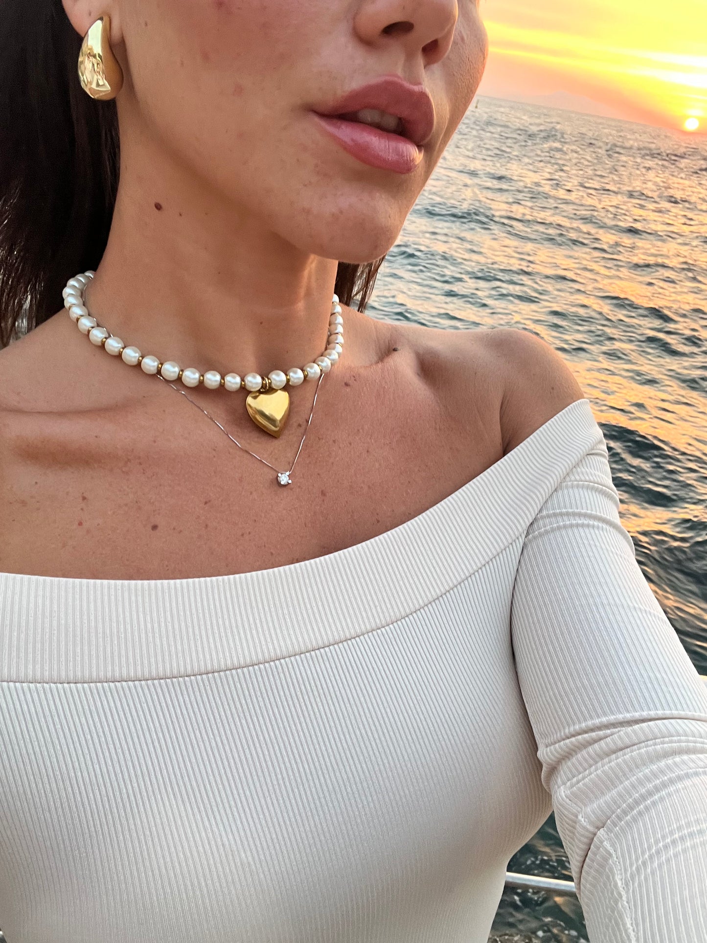 Collana Heart Gold