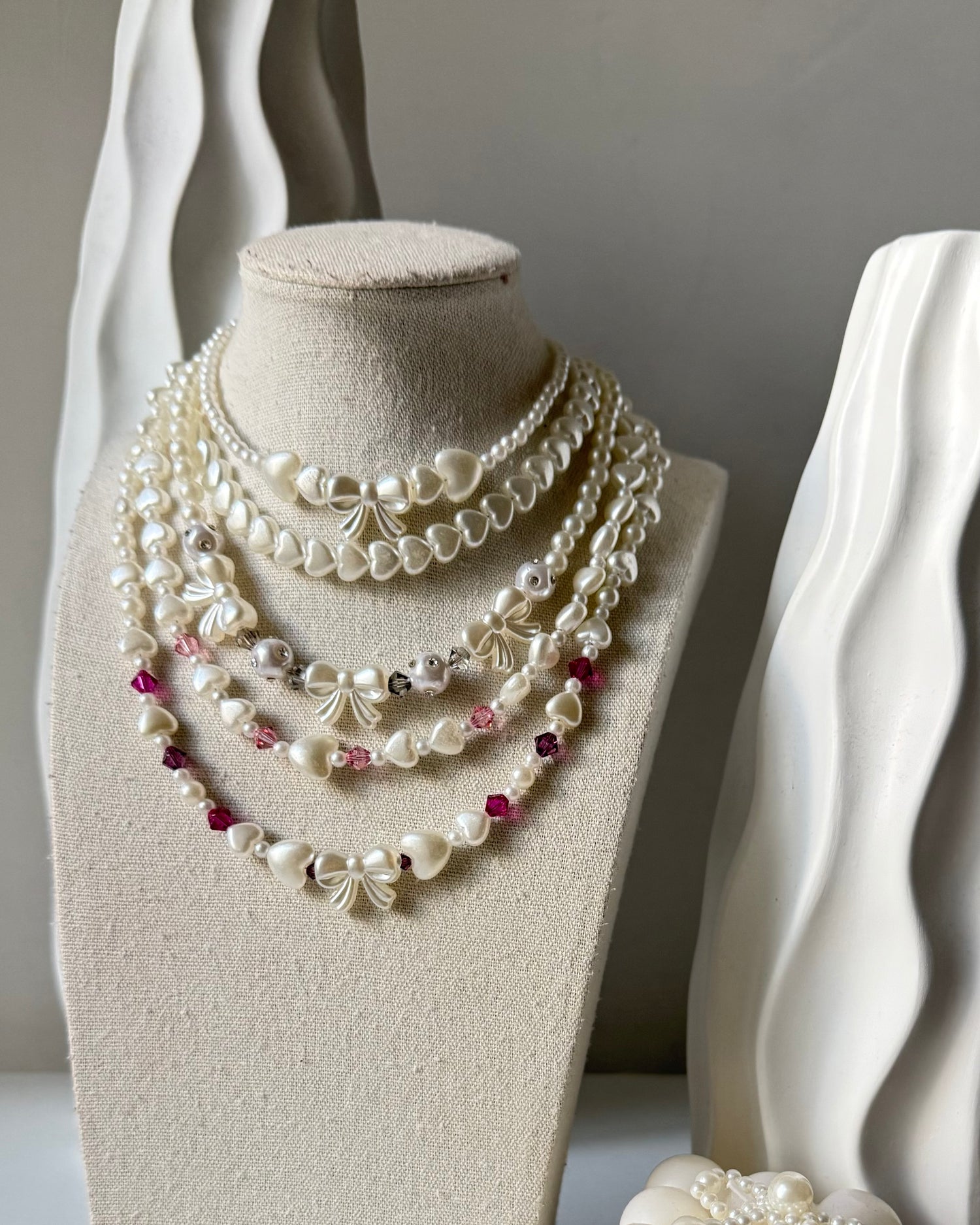 Collana perline Amore