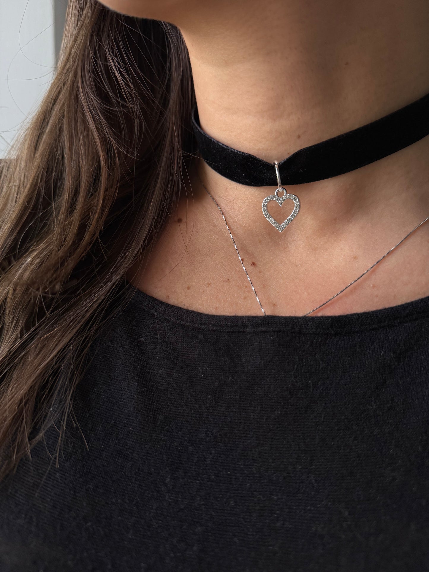 Choker Velluto Doppio