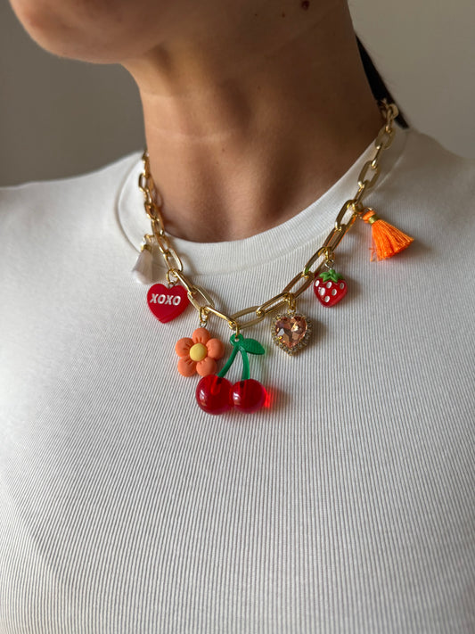 Collana Charms Raffa