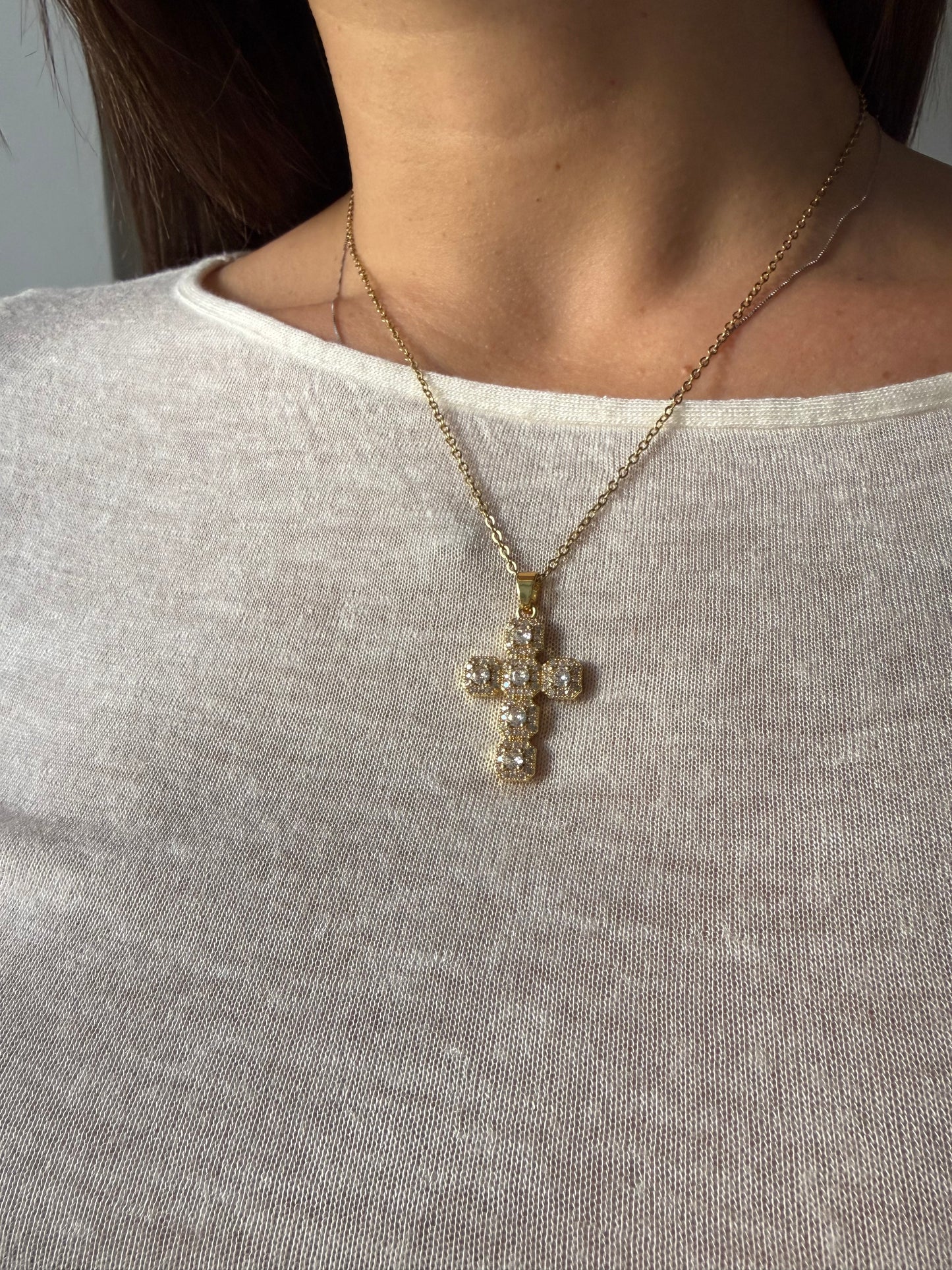 Collana Ciondolo Croce