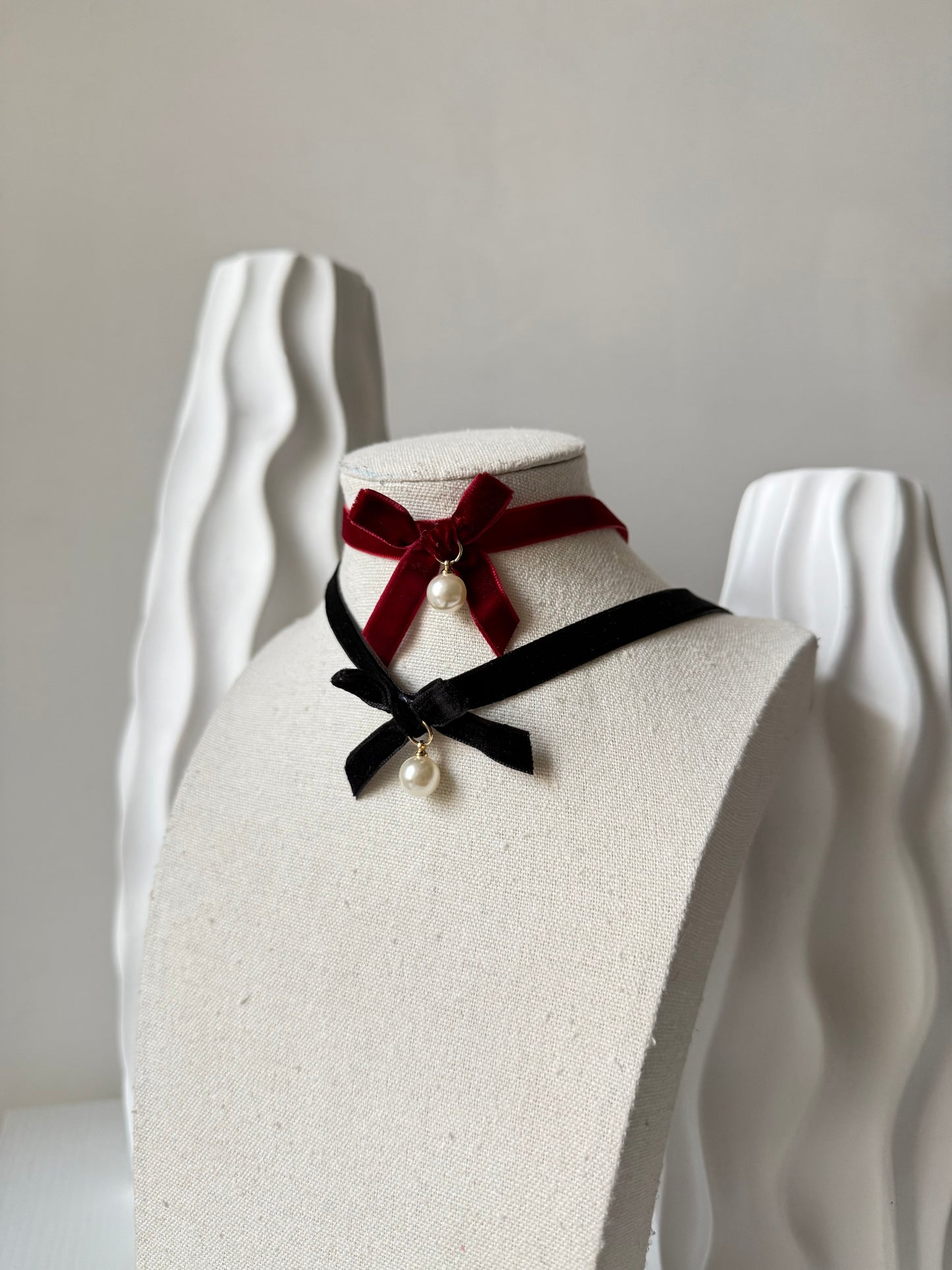 Choker Velluto Fiocco