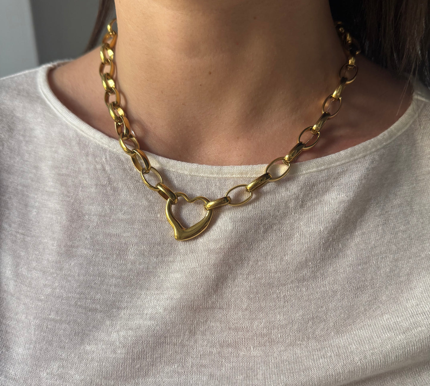 Collana Cuore tra Catene