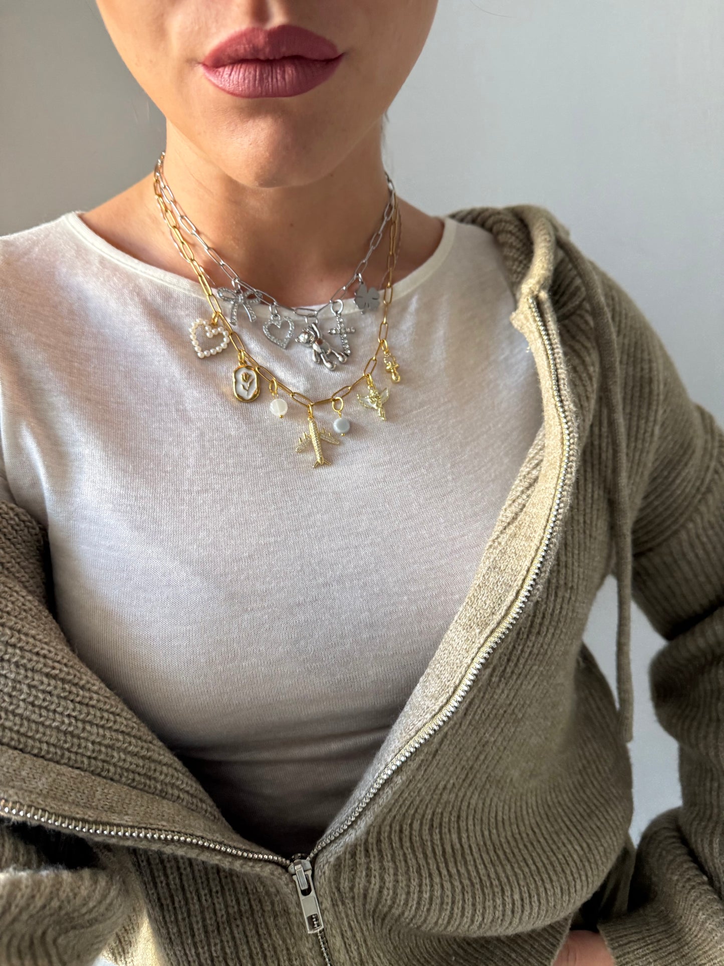 Collana Charms Gold