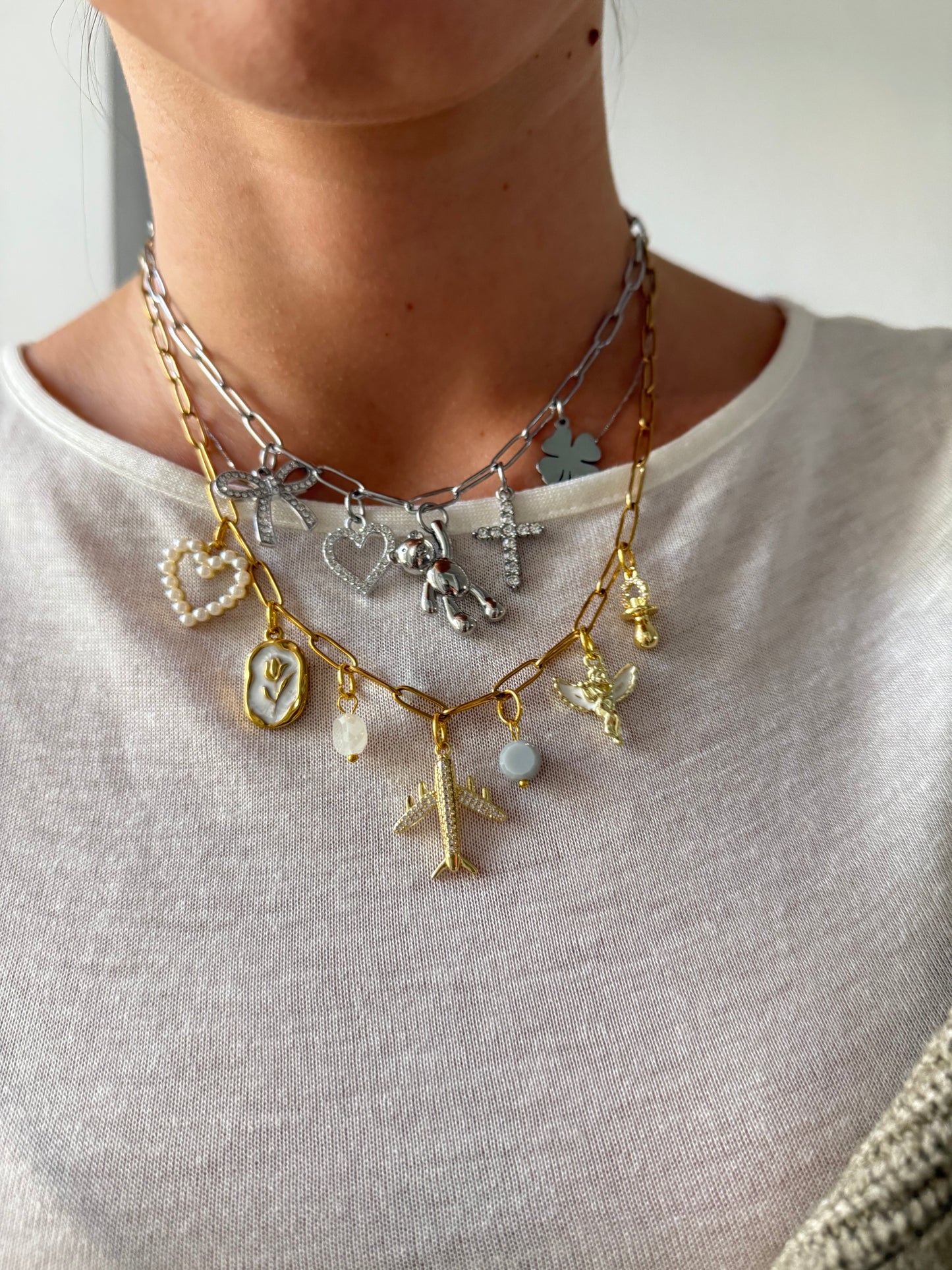 Collana Charms Gold