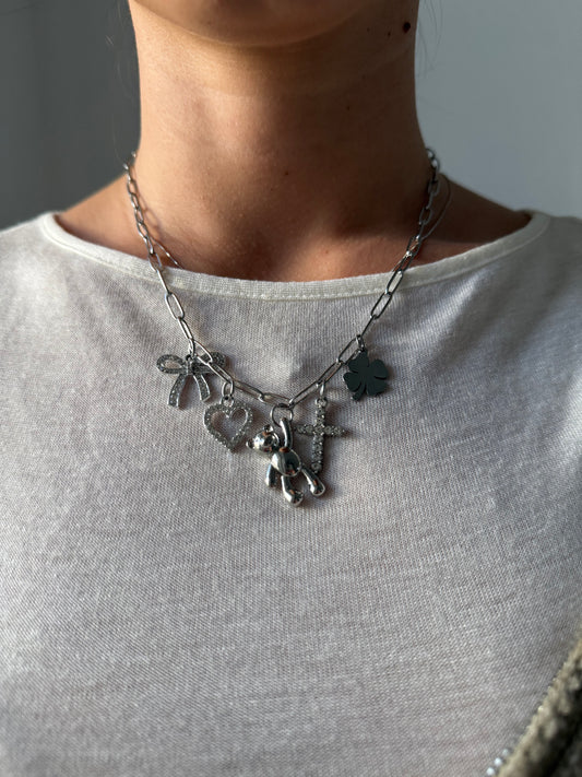 Collana Charms Silver