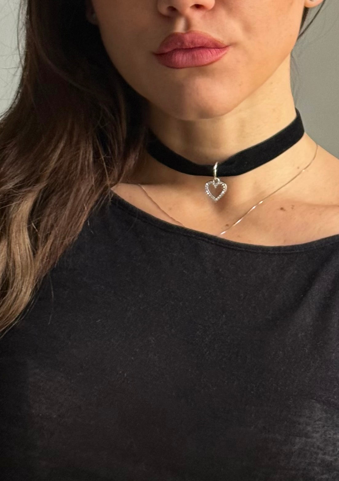 Choker Velluto Doppio