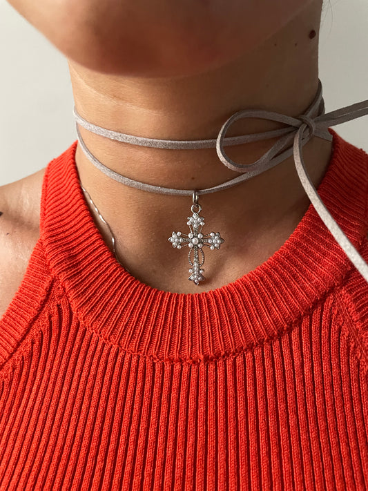 Choker Croce
