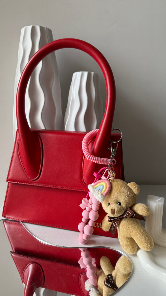 Moody Teddy Bear Pink