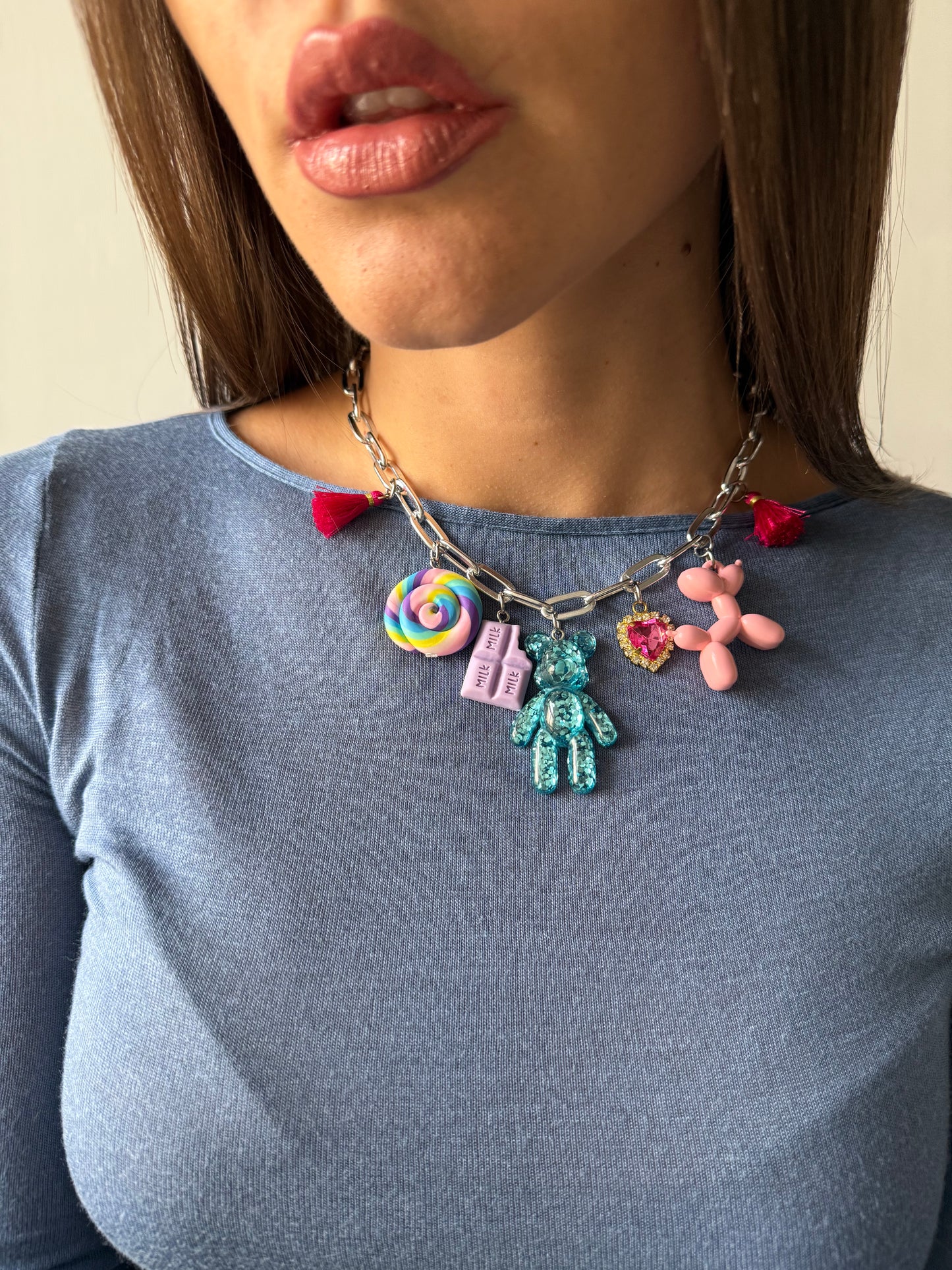 Collana Charms Dali