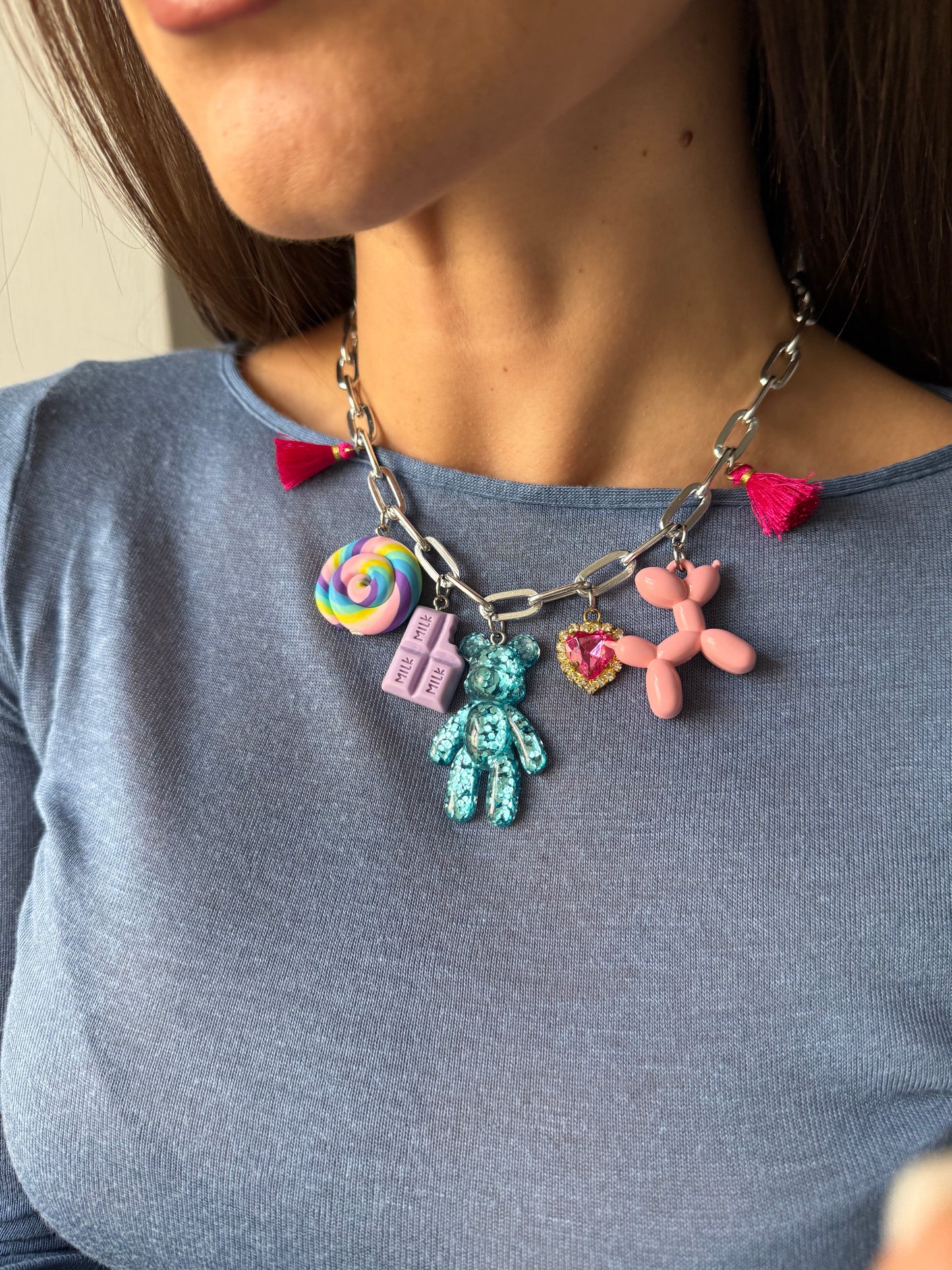 Collana Charms Dali
