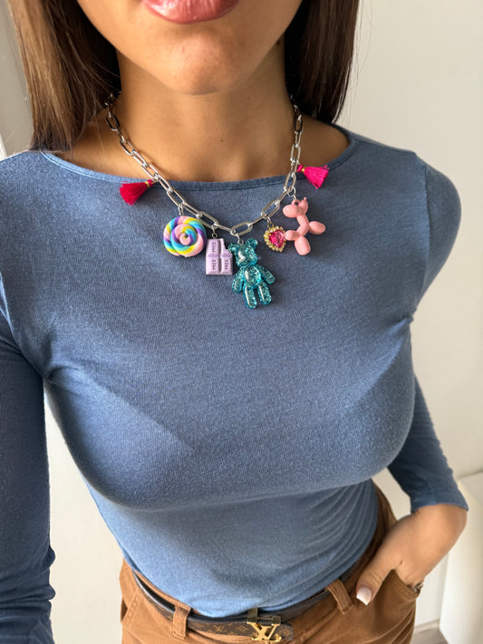 Collana Charms Dali