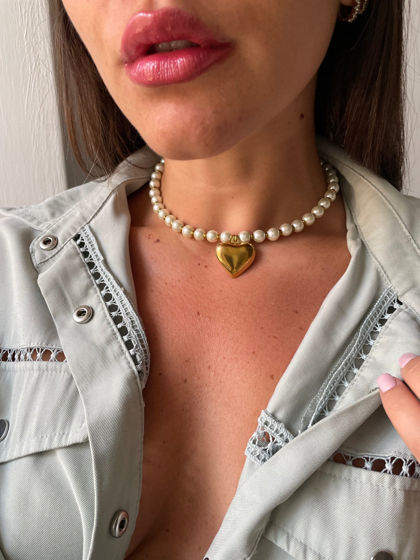 Collana Heart Gold