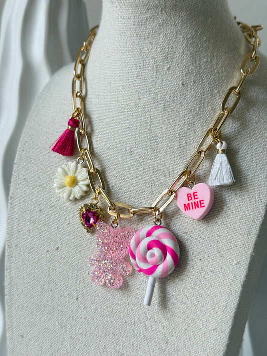 Collana Charms Ruby