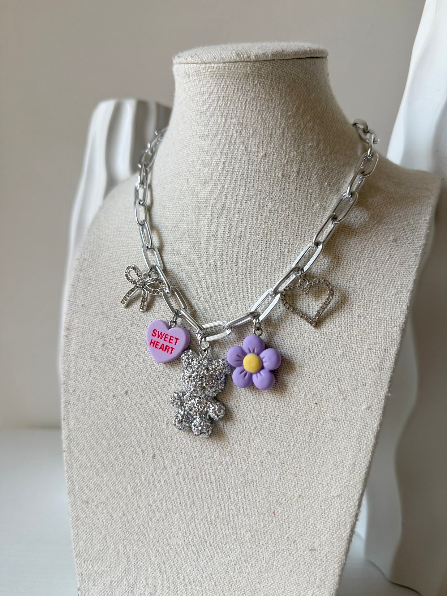 Collana Charms Violet