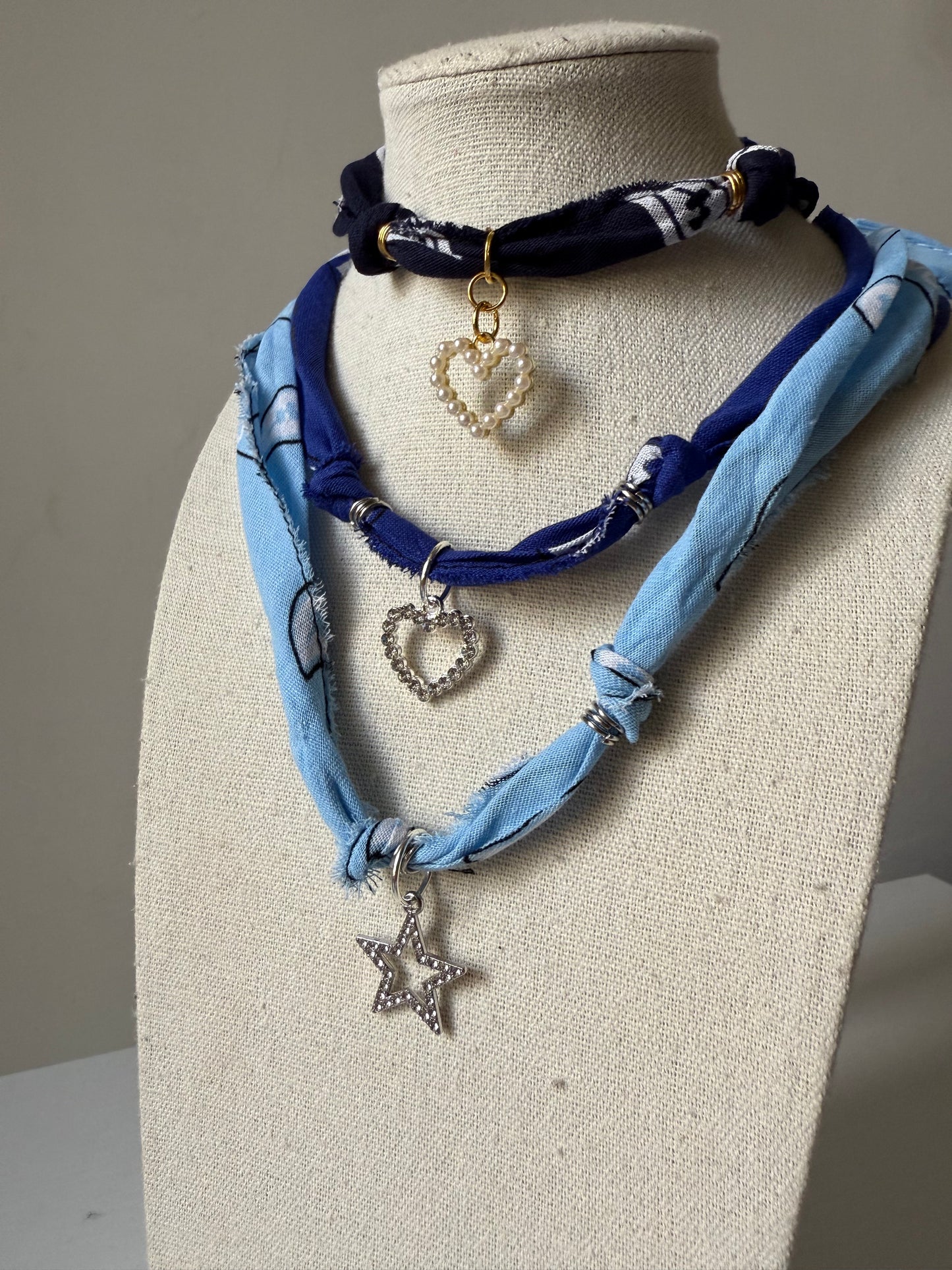Bandana BIZA Blu Navy Simple