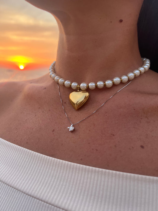 Collana Heart Gold